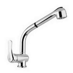 NT185CR Rubinetto miscelatore lavello orientabile leva laterale NETTUNO PAFFONI