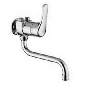 NT201CR Rubinetto miscelatore scaldabagno canna 'S' Ø18 mm x 200 mm NETTUNO PAFFONI