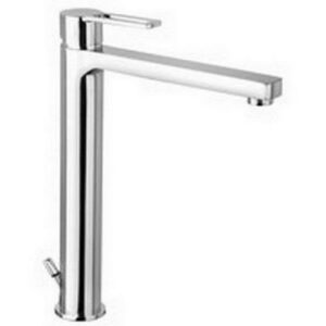 RIN085CR Rubinetto miscelatore lavabo prolungato scarico automatico 1'1/4 RINGO PAFFONI - immagine 1