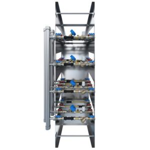 3687.05.00 Modulo di zona pluri-utenza MZ MultiBox Modular Verticale 6 vie RBM - immagine 1