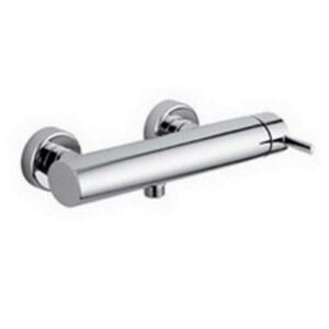 BR168DCR Rubinetto miscelatore doccia attacco 1/2' con set doccia e supporto BERRY PAFFONI