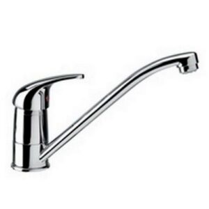 ND195CR Rubinetto miscelatore lavello monoforo canna tubo orientabile NETTUNO DUE PAFFONI - immagine 1