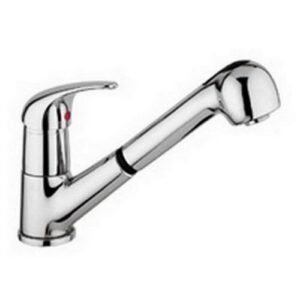 ND196CR Rubinetto miscelatore lavello monoforo orientabile NETTUNO DUE PAFFONI - immagine 1