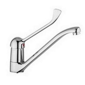 ND303CRF Rubinetto miscelatore lavello monoforo canna orientabile NETTUNO DUE PAFFONI - immagine 1