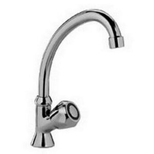 DA091CR Rubinetto lavello canna orientabile 'C' Ø18 x 150 mm DANUBIO PAFFONI - immagine 1