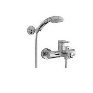 GR026CR Rubinetto miscelatore vasca/doccia con supporto a muro fisso GREEN PAFFONI - immagine 1