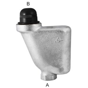 37.05.70 Valvola automatica sfogo aria vasasette 3/4"x1/2" RBM - immagine 1