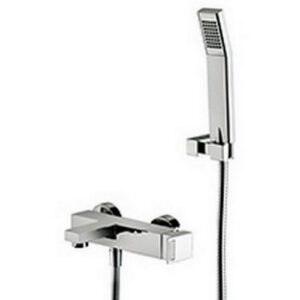 EL026CR Rubinetto miscelatore vasca/doccia con supporto a muro fisso ELLE PAFFONI - immagine 1