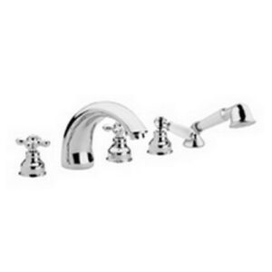 IRV044CR Batteria bordo vasca 5 fori IRIS PAFFONI - immagine 1