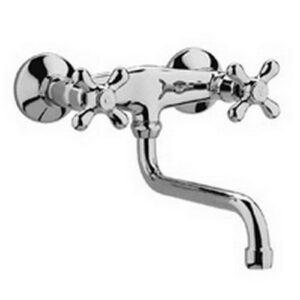 IRV161CR Gruppo lavello muro canna con aeratore IRIS PAFFONI - immagine 1