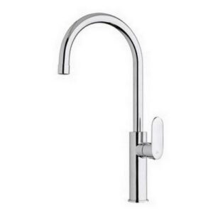 CA180CR Rubinetto miscelatore lavello monoforo alto con canna orientabile CANDY PAFFONI - immagine 1