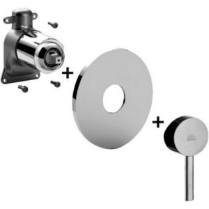 BRBOX010CR Set esterno Rubinetto miscelatore incasso doccia (1 uscita) BIRILLO PAFFONI