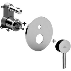 BRBOX015CR Set esterno Rubinetto miscelatore incasso doccia (2 uscite) BIRILLO PAFFONI