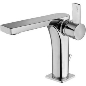 RO075CR  Rubinetto miscelatore lavabo con scarico automatico 1”1/4G  ROCK  PAFFONI - immagine 1