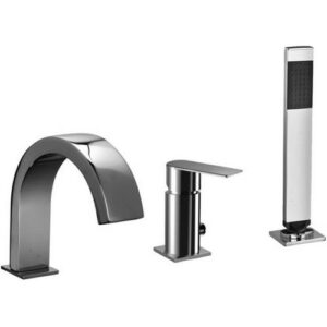 TA040CR  Rubinetto miscelatore bordo vasca con deviatore completo   TANGO PAFFONI