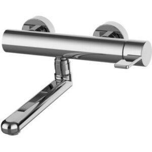 RO161CR  Rubinetto miscelatore lavello a muro completo di aeratore M24x1   ROCK  PAFFONI - immagine 1