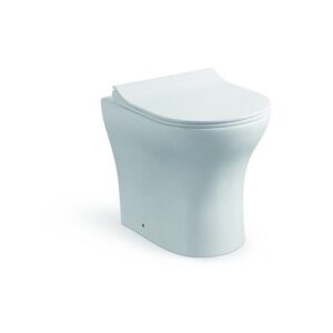 400020 Vaso rimless filo muro scarico universale serie Real FERIDRAS