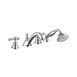 4019-C DARLING GRUPPO VASCA/DOCCIA A 4 FORI OTTONE VSA - immagine 1