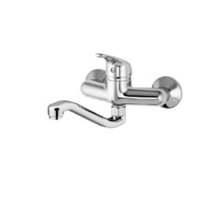 4025240C0 Miscelatore lavello a parete con bocca girevole H2OMIX 4000 CUCINA GATTONI