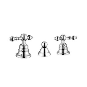 4044-C DARLING BIDET 3 FORI CON SCARICO DA 1.1/4”. OTTONE VSA - immagine 1