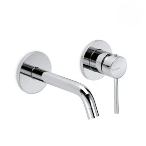 4228E.21.018 Parte esterna gruppo miscelatore monocomando a parete per lavabo senza scarico NEWFORM