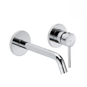 4230E.21.018 Parte esterna gruppo miscelatore monocomando a parete per lavabo senza scarico cromo NEWFORM