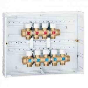 360043 3/4 Collettori di distribuzione idrosanitaria preassemblati CALEFFI - immagine 1