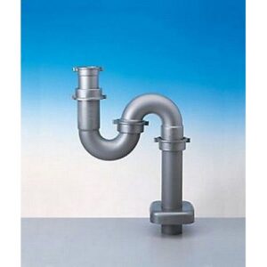 5133.111 Sifone 5133 S 1½" Tubo Pp Ø50 Metallizzato Lira