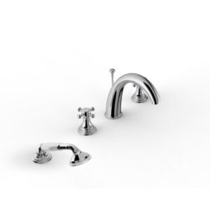 5501N398A00CRCR Gruppo vasca da piano cromato Classic Kent 2 ZAZZERI