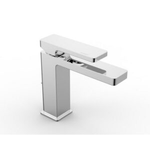 57001100A00CRCR Rubinetto Miscelatore lavabo cromato Modern Qquadro ZAZZERI