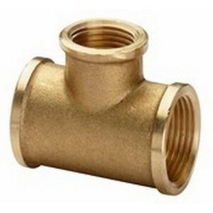 3216.25 TEE F.F.F. RIDOTTO GIALLO 1 X 3/4 X 1