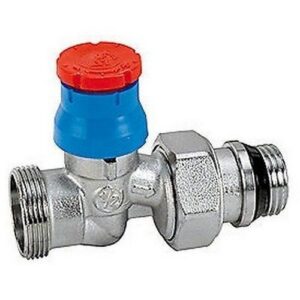 R412TG Valvola diritta con protezione autotenuta R412X033 1/2" x 16 GIACOMINI