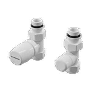 5991990334024 Kit valvola dritta termostatizzabile bianco attacco multistrato Ø 16 KRISTAL