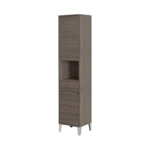 606036 Colonna portasciugamani 40cm rovere scuro Mondo FERIDRAS