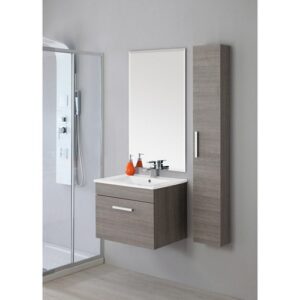 606057 Composizione bagno 60cm rovere scuro Show60 FERIDRAS