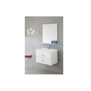 606058 Composizione bagno 75cm bianco Bravo75 FERIDRAS