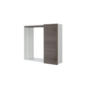 606104 Specchiera 1 anta 67x16x60,5 cm rovere scuro Mondo FERIDRAS