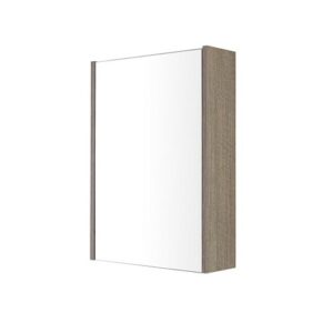 606208 Specchiera contenitore 1 anta rovere scuro 50x16x70h cm FERIDRAS
