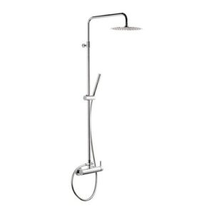 61162.21.018 Colonna doccia con miscelatore monocomando esterno cromo NEWFORM