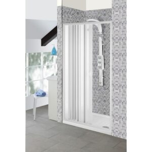 633001 Box doccia estensibile in PVC L 80/90 x H 185 x P 3,5 Aurora FERIDRAS