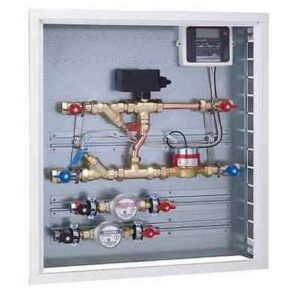 79662I Modulo d'utenza a tre vie Sistema CONTECA® 9 derivazioni CALEFFI - immagine 1