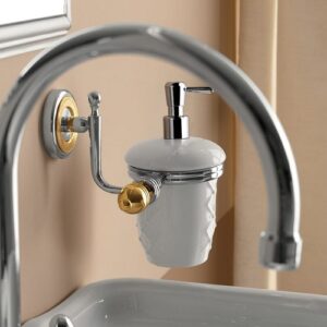 6523C-CO Dosatore sapone liquido a parete QUEEN TL BATH - immagine 1