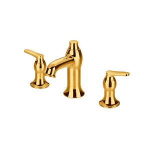 6600.3.8-G COLORADO LAVABO A 3 FORI CON PILETTA DA 1,1/4”. OTTONE VSA