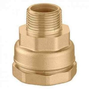 862863 DECA - Raccordo maschio ridotto, in ottone Ø 63 x 1 1/2" M CALEFFI - immagine 1