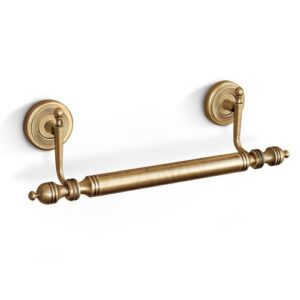 6707-BR Porta salviette in ottone cromato bronzo QUEEN TL BATH - immagine 1