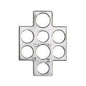 449640 Dima murale con interasse 40mm CALEFFI - immagine 1