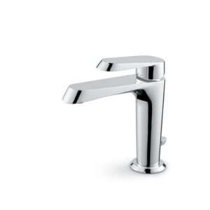 68910.21.018 Miscelatore monocomando per lavabo con scarico da 1"1/4 cromo NEWFORM - immagine 1