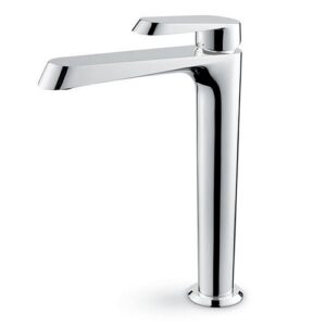 68915.21.018 Miscelatore monocomando versione alta per lavabo senza scarico cromo NEWFORM