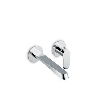 68930E.21.018 Parte esterna gruppo miscelatore monocomando a parete per lavabo senza scarico cromo NEWFORM - immagine 1