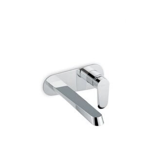 68931E.21.018 Parte esterna gruppo miscelatore monocomando a parete per lavabo senza scarico cromo NEWFORM - immagine 1
